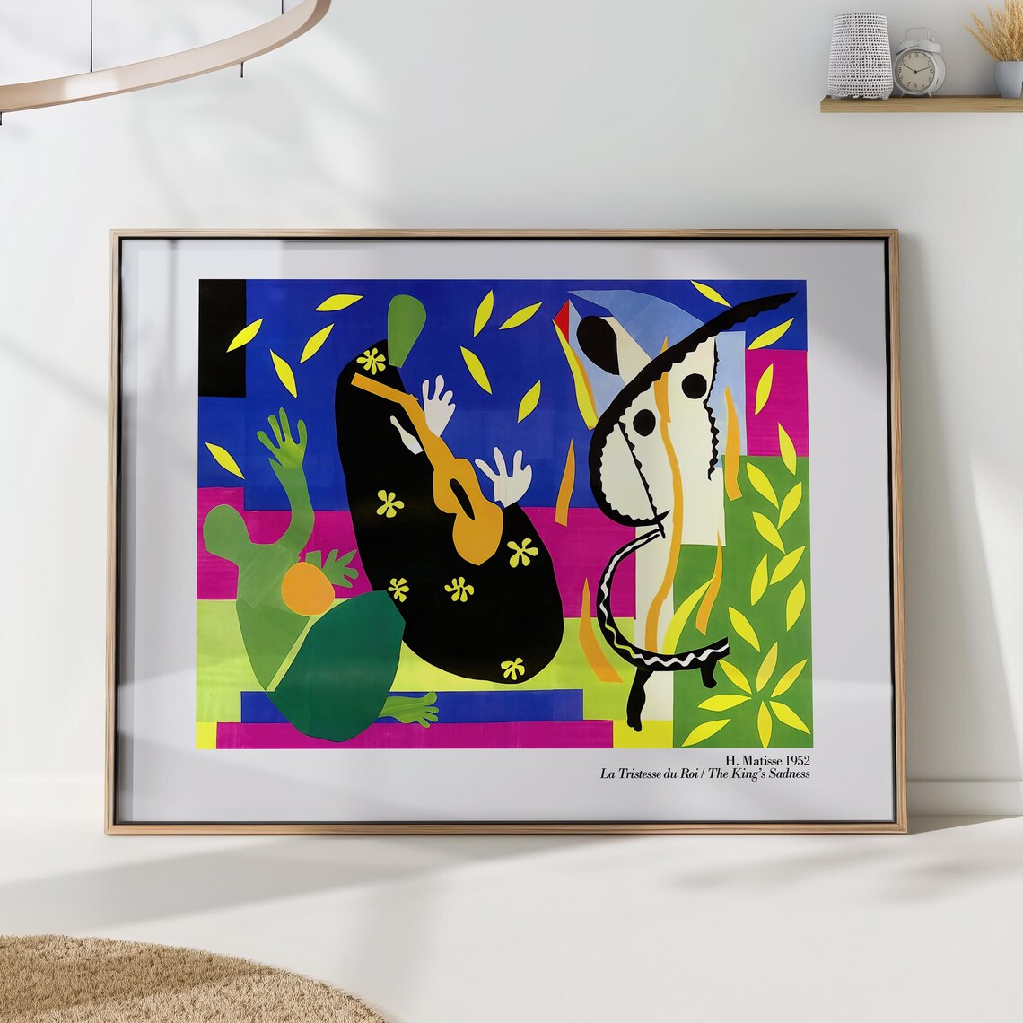 Matisse The King Sadness Exhibition Poster