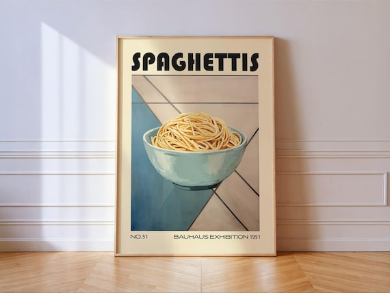 Spaghetti - Bauhaus Art