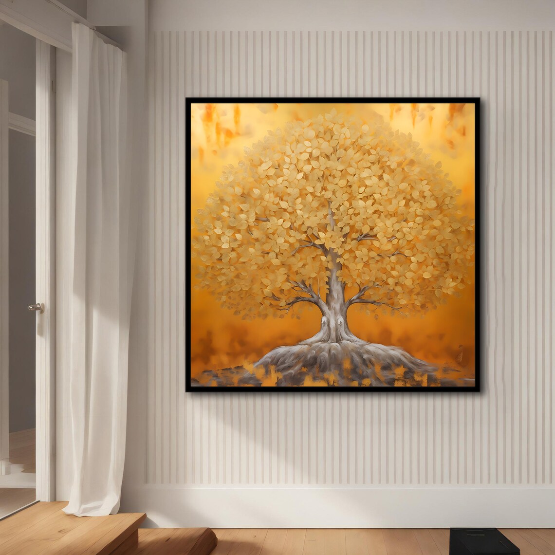 Tree Painting Modern Decor Ideas For Your Home And Office Natural And Vibrant Home Wall Decor - Image 4