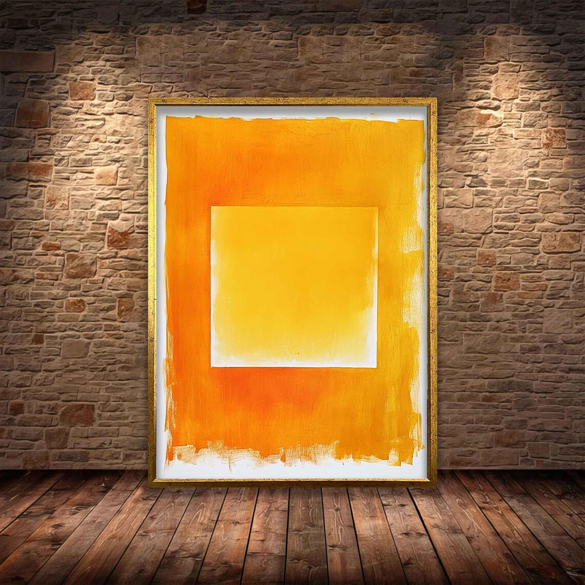 Mark Rothko Orange and Yellow Expressionism Art Print - Image 3