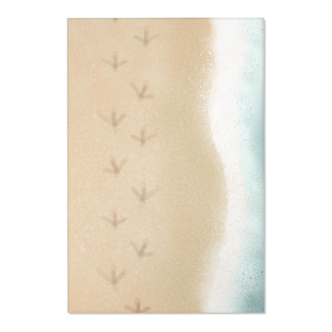 Ocean Nursery Rug Nautical Sea Theme Decor Under The Toddler Room Entryway - Image 3