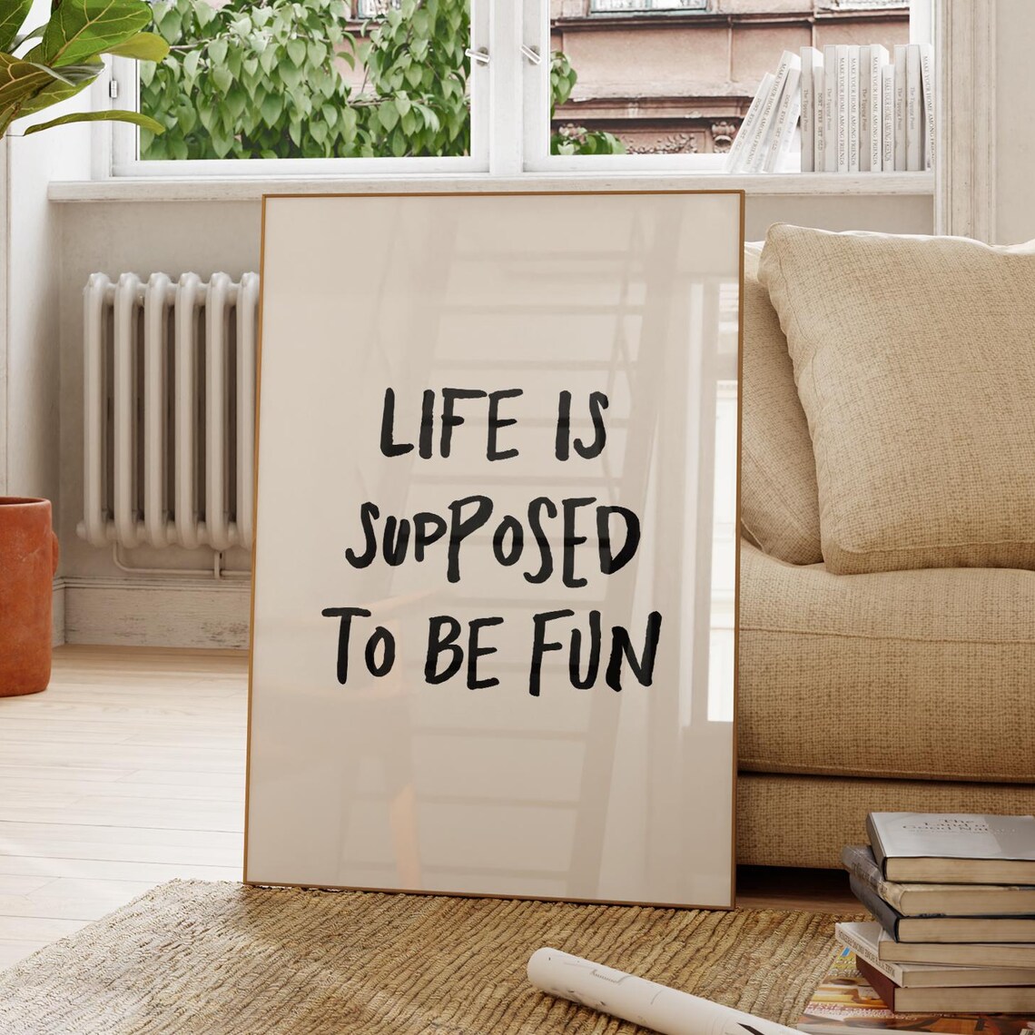Abraham Hicks Quote Print, Joyful Manifestation