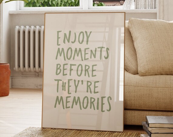 Motivational Quote Print Trendy Pink Typography Wall Art