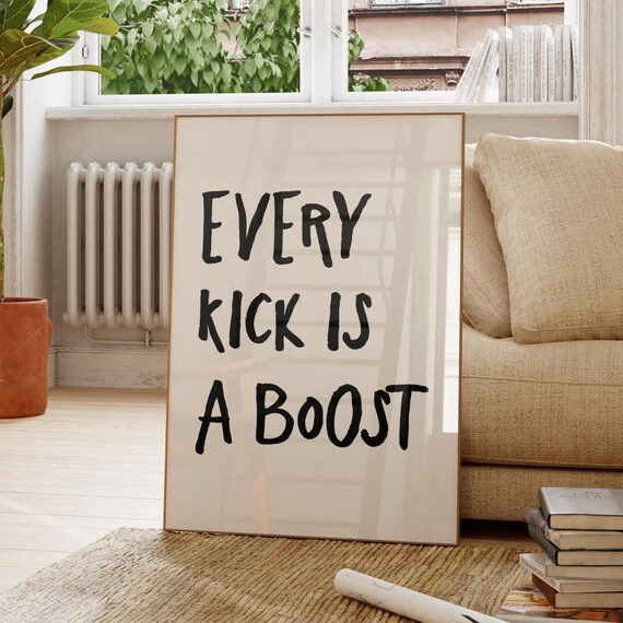 Inspirational Quote Print Minimalist Typography Art