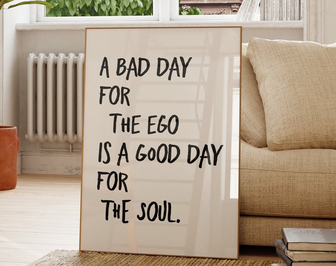 Robin Sharma Quote Print, Minimalist Typography