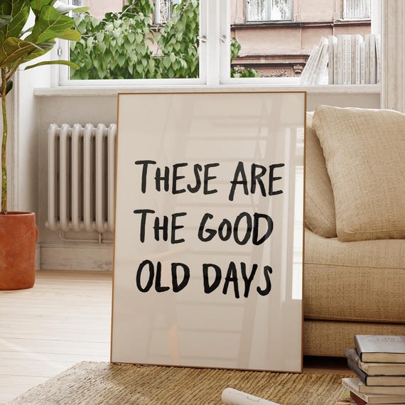 Uplifting Quote Print Minimalist Typography Art