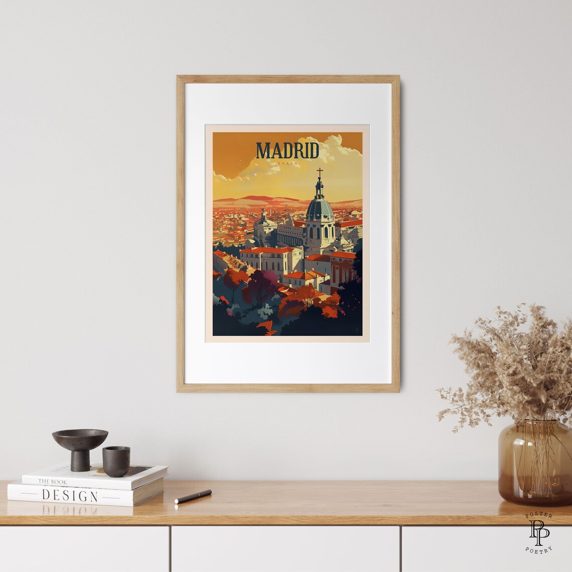 Madrid Travel Poster, Spain Wall Art for Home - Image 3
