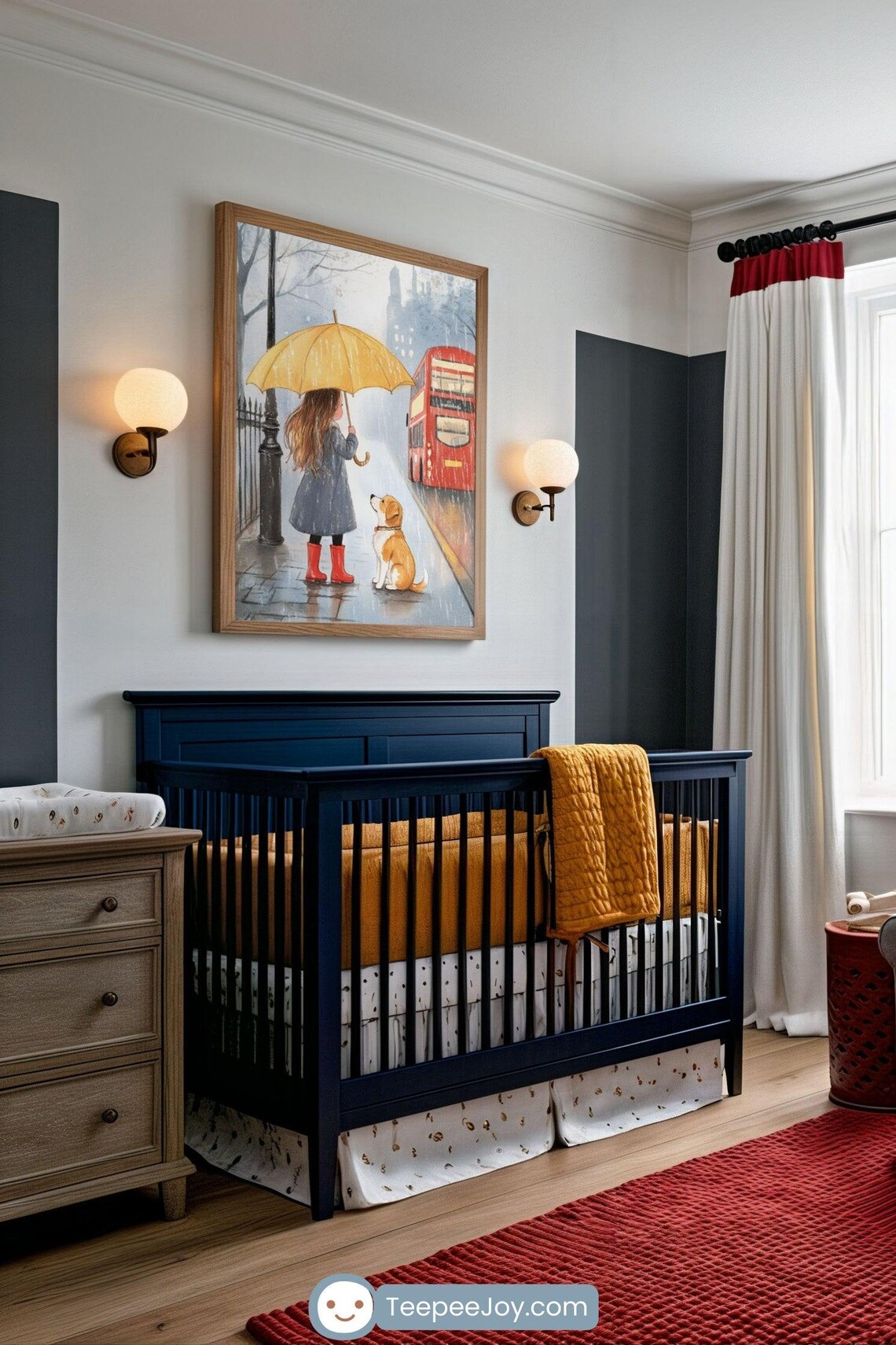 London Adventure Nursery Wall Art, Dog Travel Art - Image 3