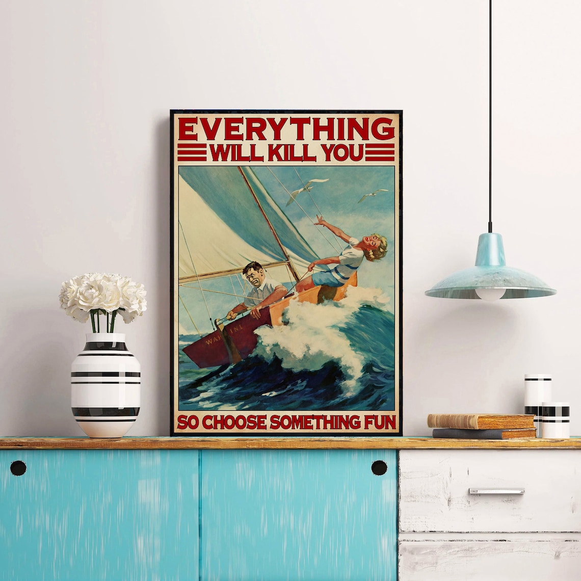 Love Beach Everything Will Kill You Poster Print - Image 4