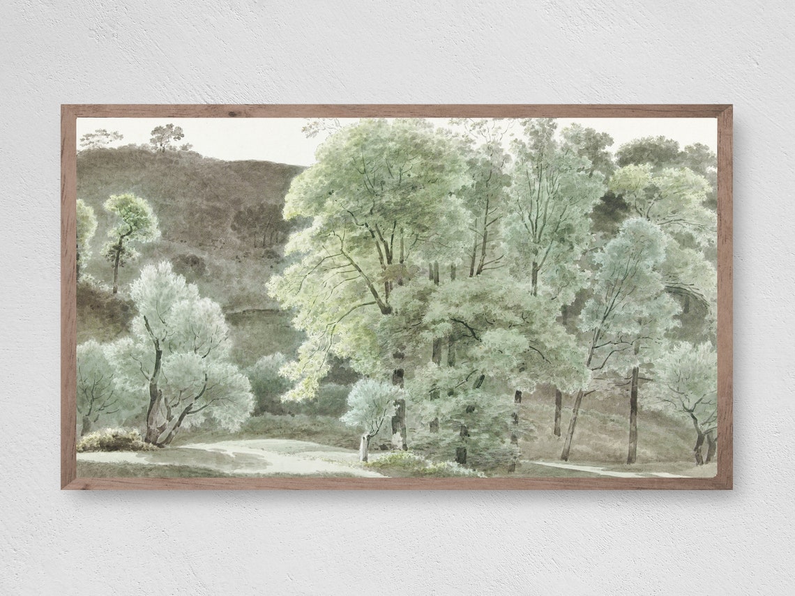 Classic Tree Mural, Art Print