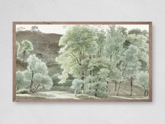 Classic Tree Mural, Art Print