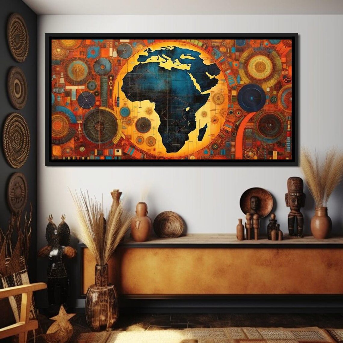 My World Africa Sakeem Gibbs Map Art Print - Image 2