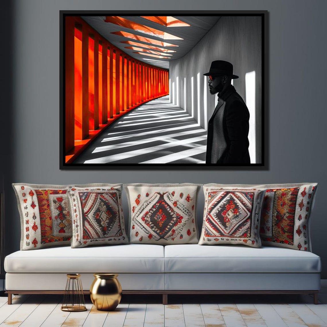 Architecture Of Solitude Print Modern Design Minimalist Decor Bold Wall Art Stylish Home Decor By Nichecanvas - Image 3