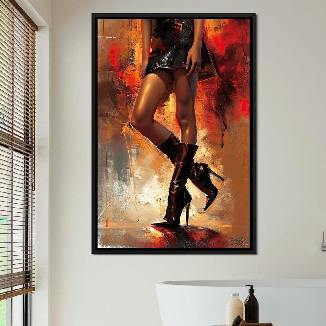 Alluring Legs Elegance In Stilettos
