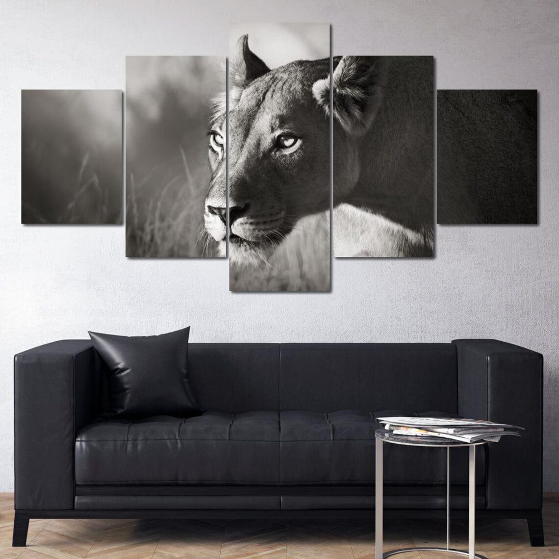 Lioness - Wildlife Portrait Art Print - Image 4