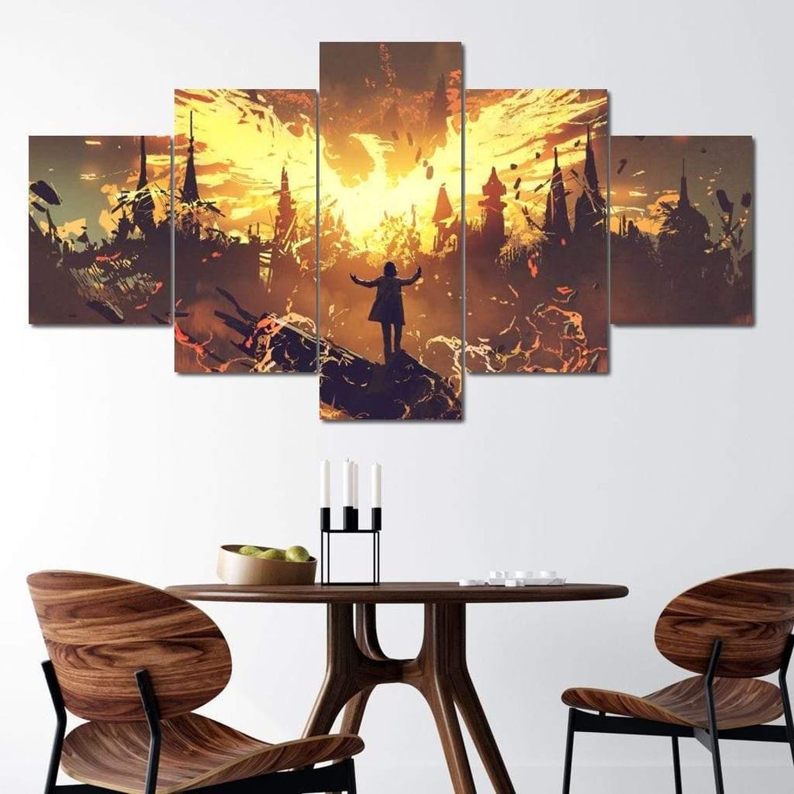 Phoenix Rising Mythic Art Print