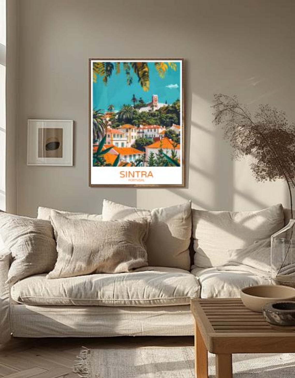 Sintra Portugal Travel Poster Enchanting Palaces Scenic Landscapes Wall Art Portugal Travel Print Sintra Gift Historic Decor - Image 2