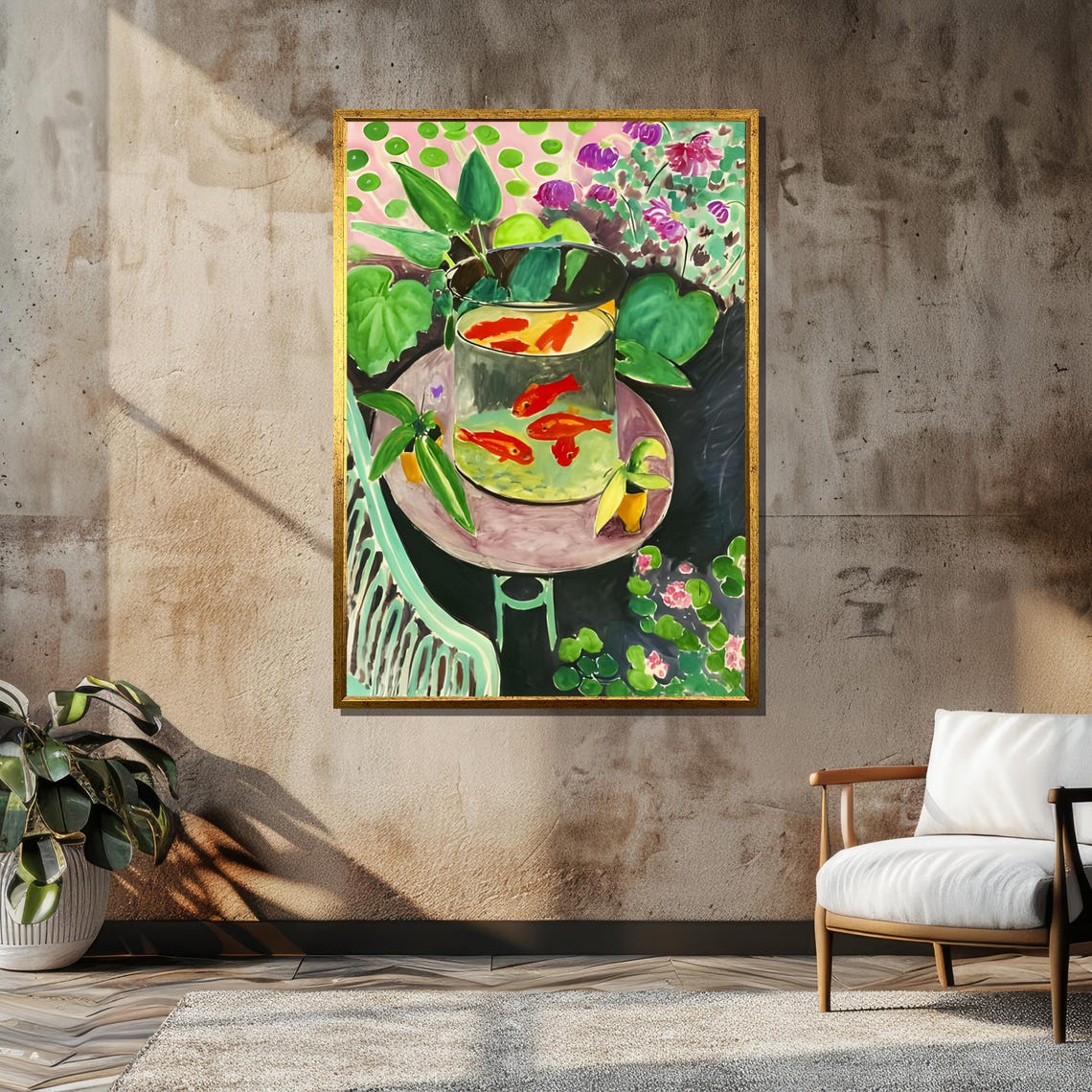 Henri Matisse Painting Goldfish Ready To Hang Modern Art Masterpiece For Living Room Or Office Decor - Image 6