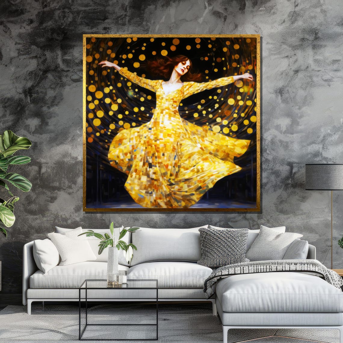 Abstract Ballerina Painting Modern Colorful Dance Themed Wall Art Home Decor - Image 6