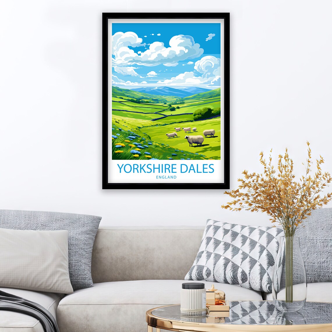 Yorkshire Dales UK Wall Decor Poster - Image 2