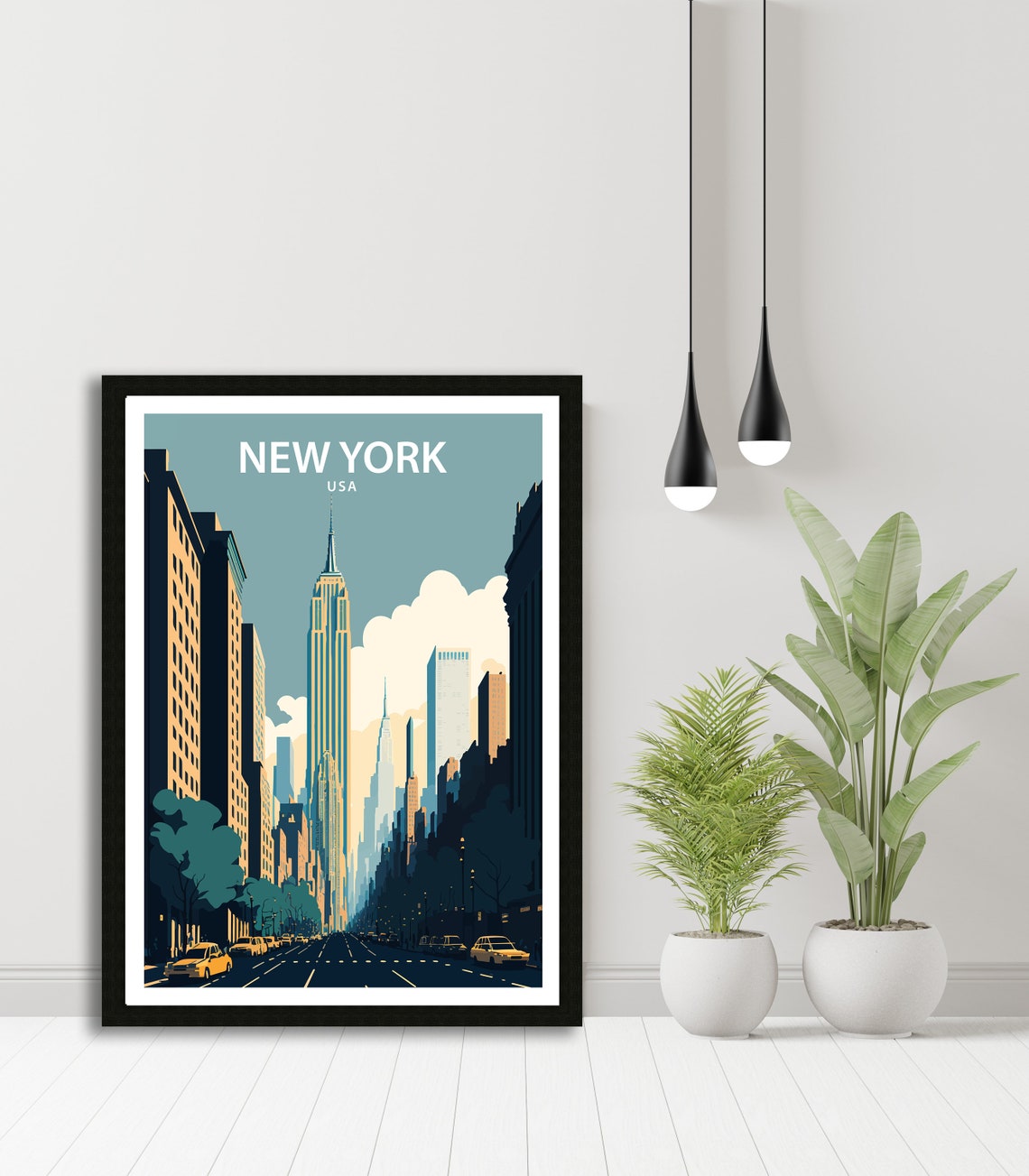 New York Art Print New York City Print New York Print Wall Decor Travel Poster Travel Print New York Wall Art New York Decor - Image 4
