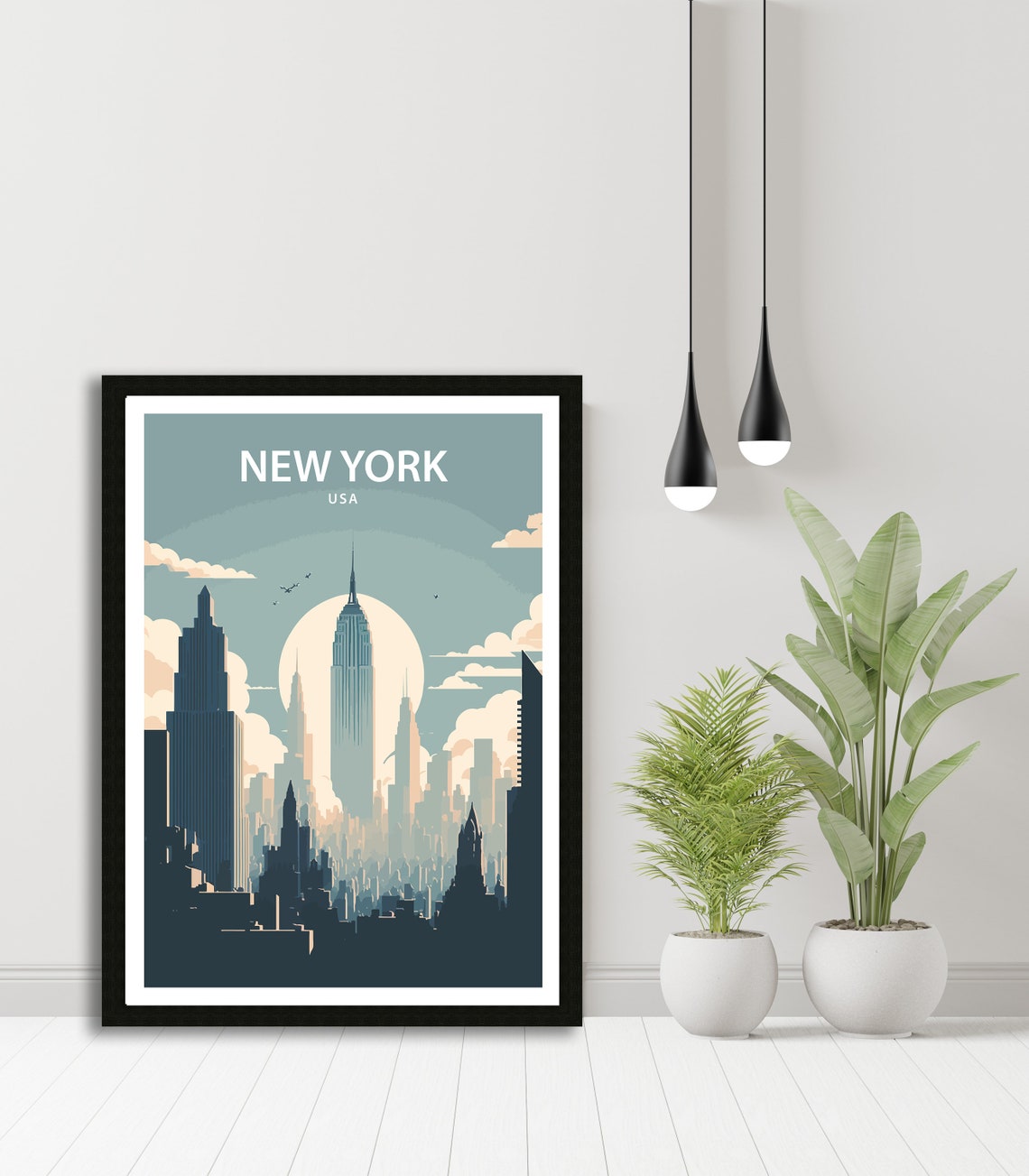 New York Art Print New York City Print New York Print Wall Decor Travel Poster Travel Print New York Wall Art New York Decor - Image 4