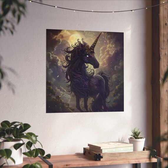 Mystical Unicorn Fantasy Lovers Art Print