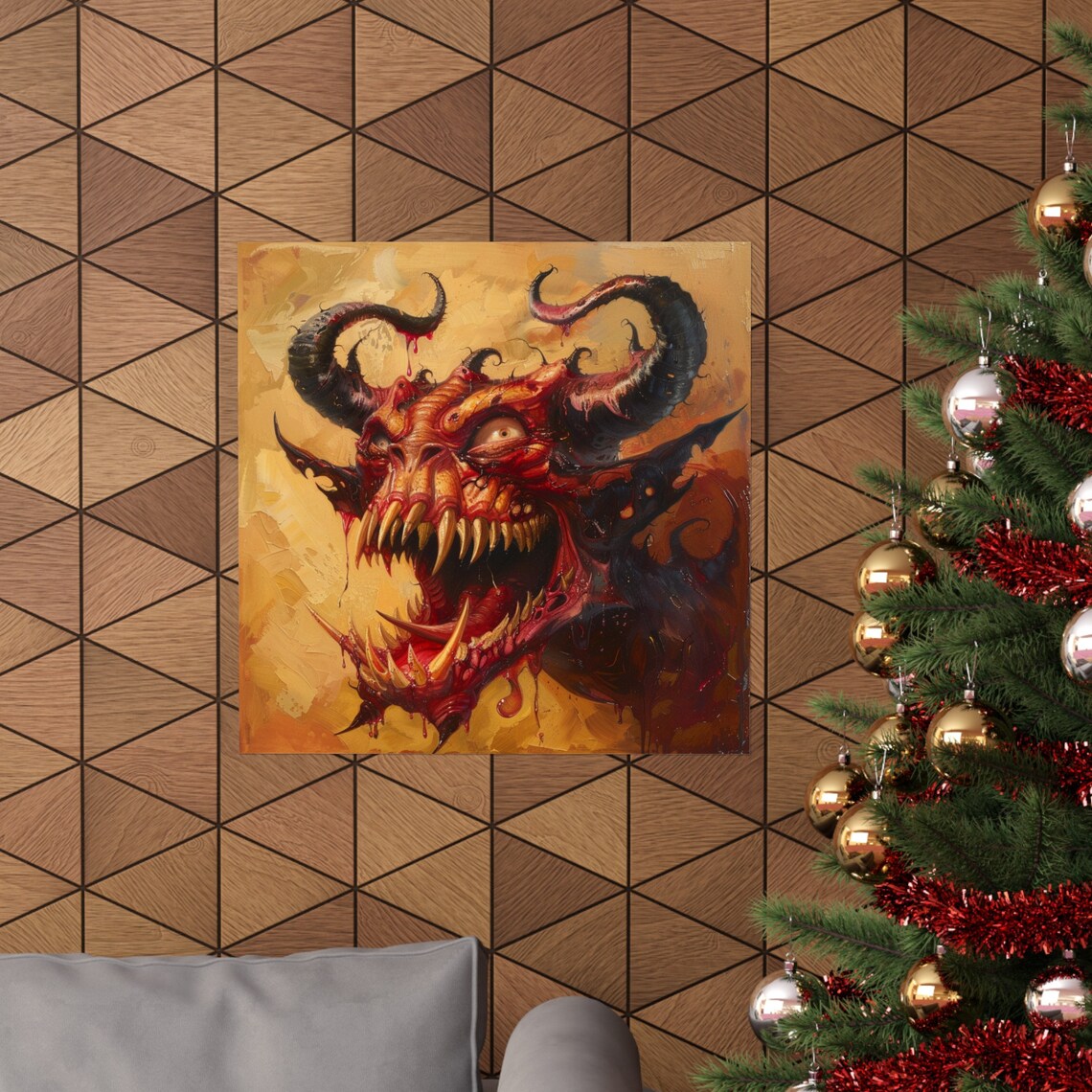 Devil Nightmare Horror Movie Demon Poster - Image 4