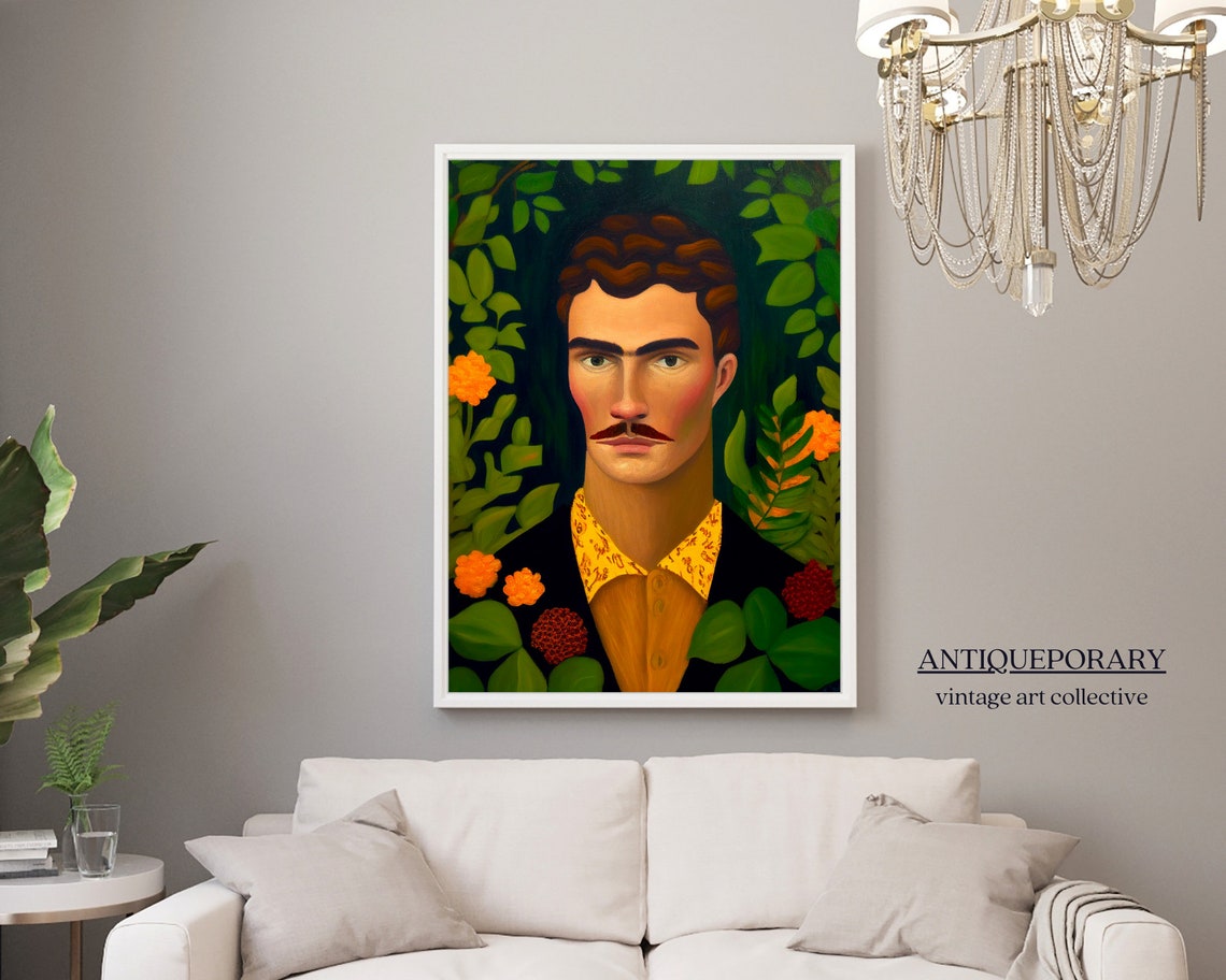 Man Portrait Stunning Landscape Photography Piece Wall Art Wall Art Prints Son Of Man Art Son Of Man Magritte Son Of Man - Image 2