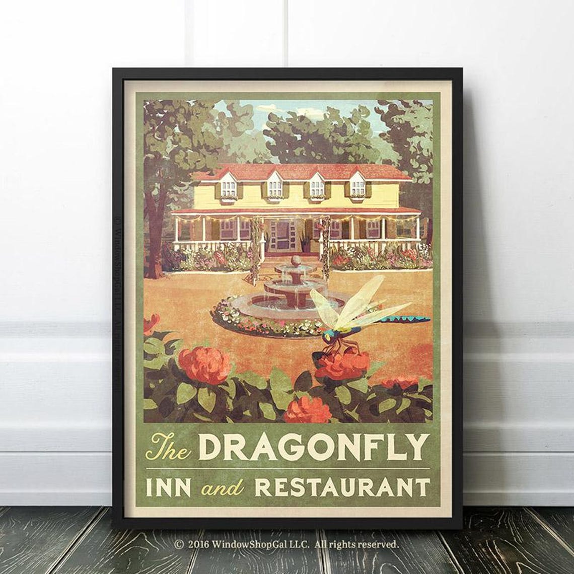 Dragonfly Inn Vintage Poster - Image 2