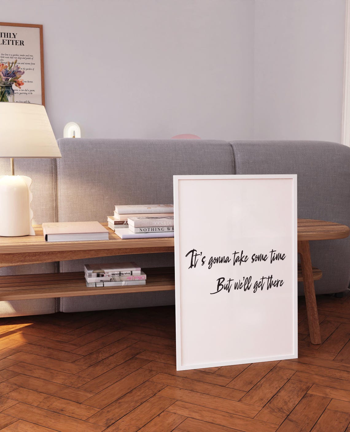 Inspirational Quotes Wall Art Success Wall Art Motivational Prints Self Love Saying Poster Typhography Art Print - Image 4