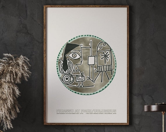 Picasso At Pace Columbus 1978 Surrealism Poster