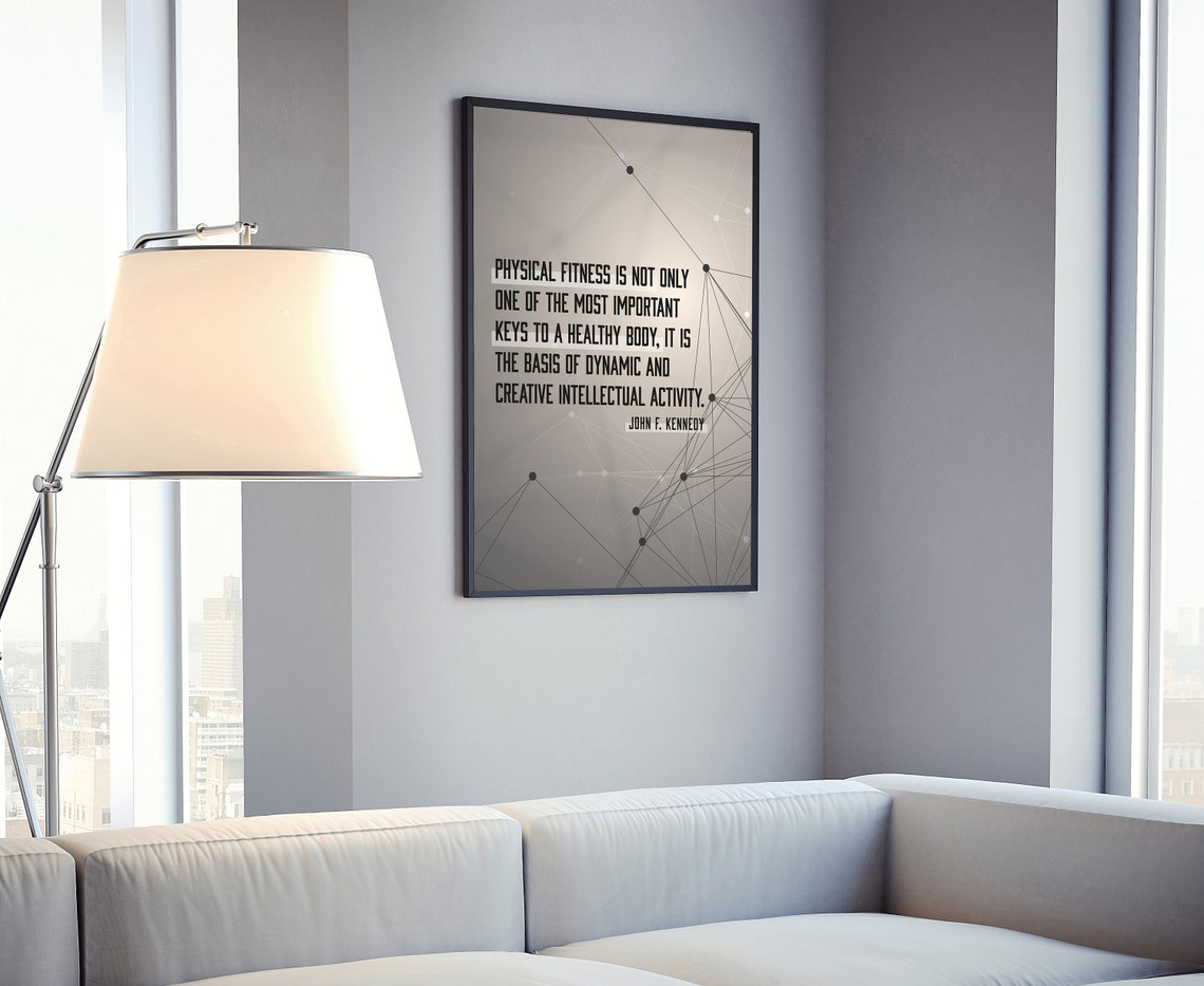 Workout Quote Poster Print Gym Quote Fitness Decoration Home Workout Poster Inspirational Poster Fitness Poster Motivational Quotes - Image 4