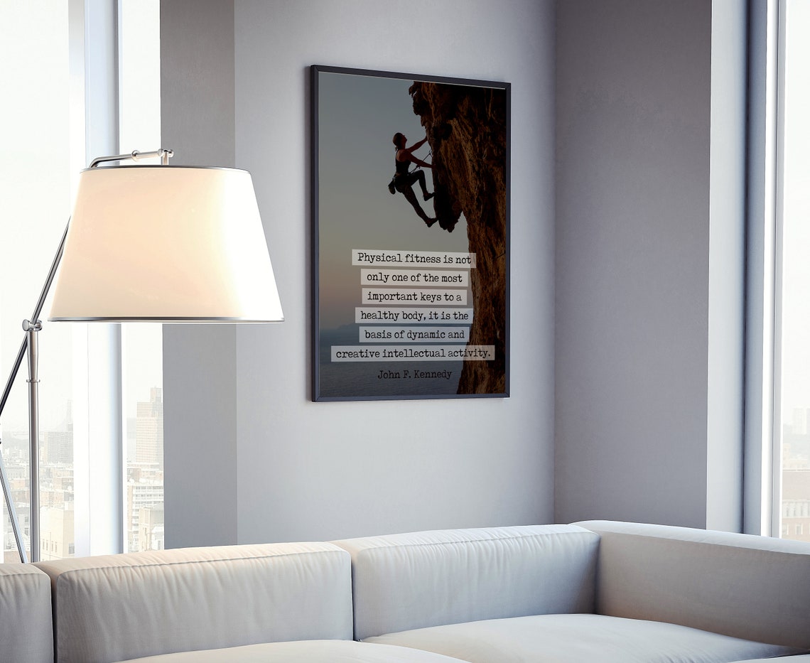 Gym Wall Art Gym Poster Gym Quote Gym Dcor Home Gym Home Gym Dcor Home Gym Poster Inspired Poster Fitness Dcor Motivational Quote - Image 4
