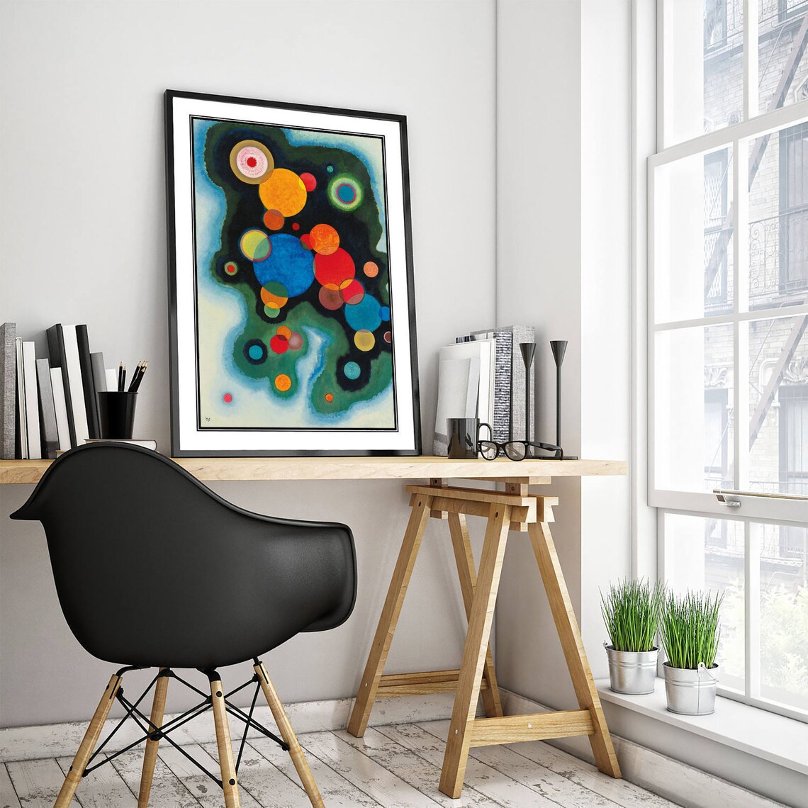 Wassily Kandinsky Deepened Impulse, Abstract Art Print - Image 3