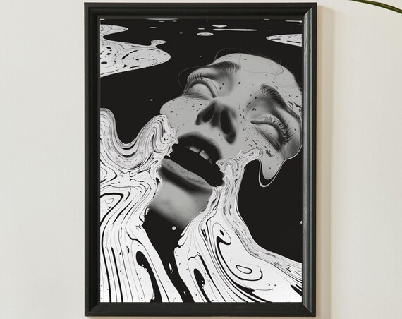 Miss Me Tomorrow Unique Canvas Art Print