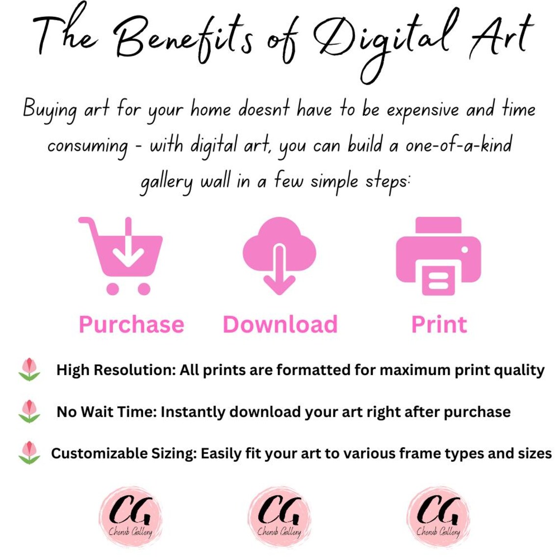Sea Shell Boho Nursery Art Print, Pink Clam Shell - Image 2