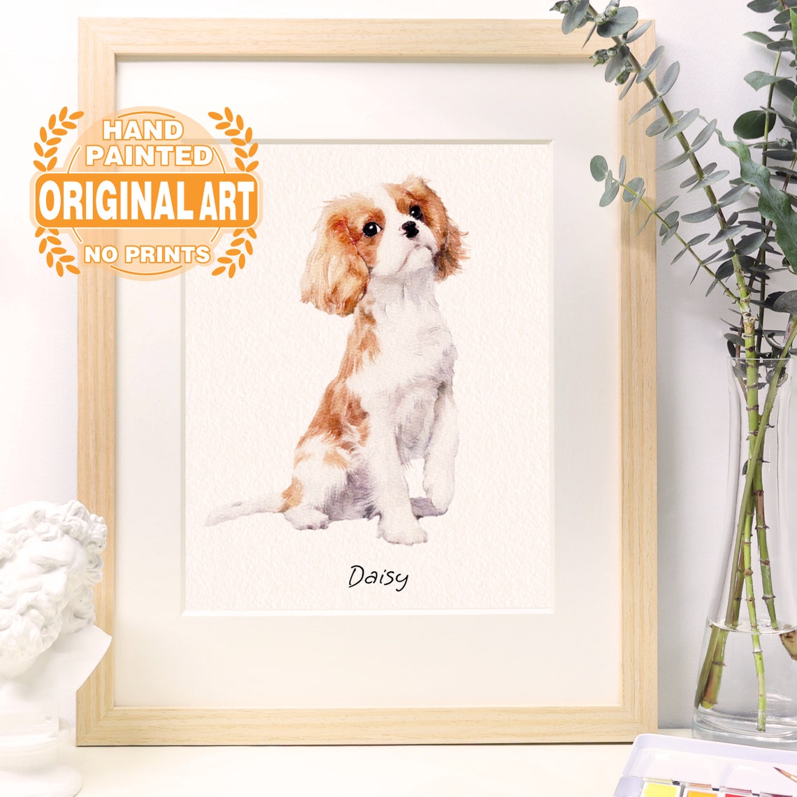 Custom Watercolor Pet Portrait Dog Portrait From Photo Hand Painted Pet Portrait Pet Painting Custom Dog Portrait Pet Memorial Gift