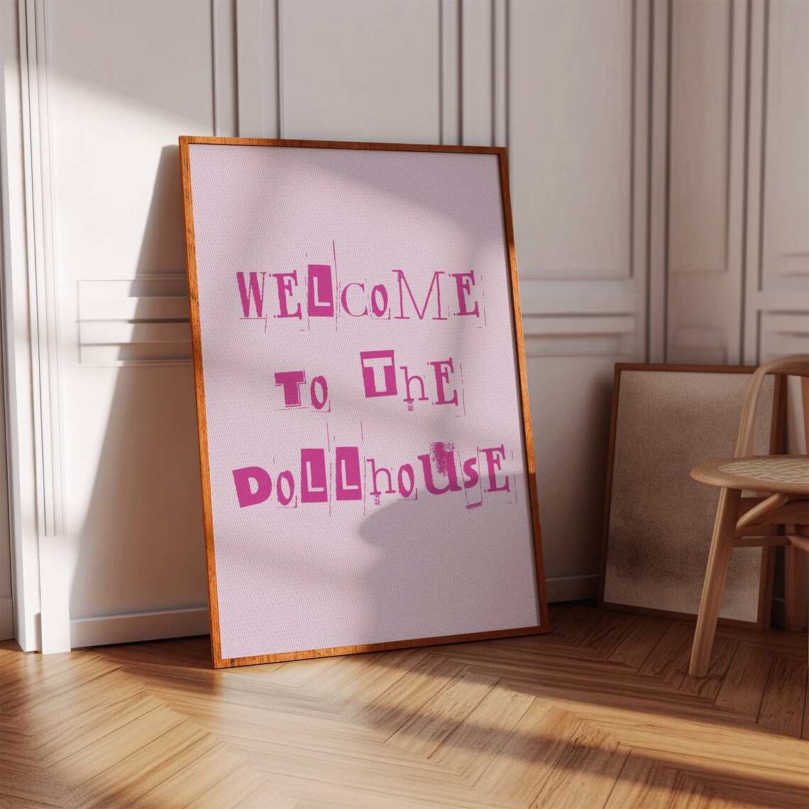 Welcome To The Dollhouse Quote Poster