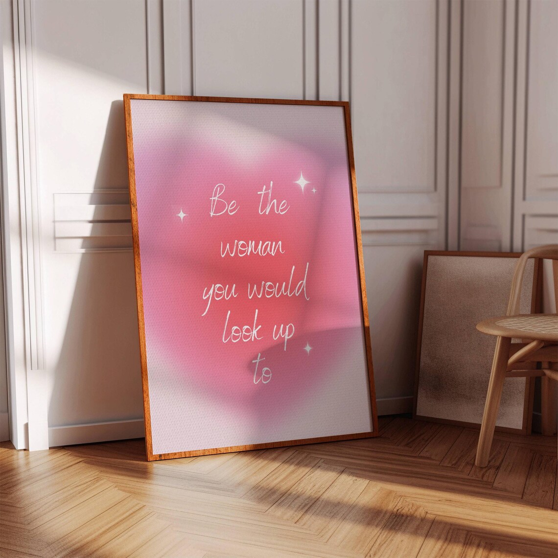 Girly Quote Poster, Trendy Room Decor
