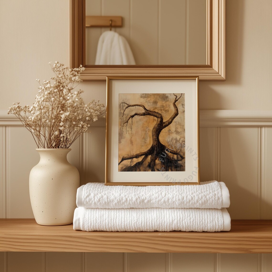 Abstract Tree, Minimalist Home Decor Art - Image 3
