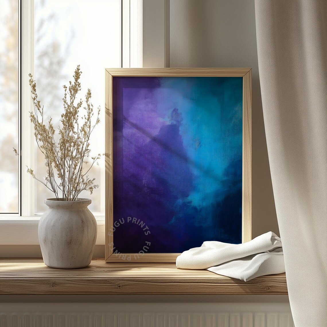 Abstract Nebula, Modern Home Decor - Image 4
