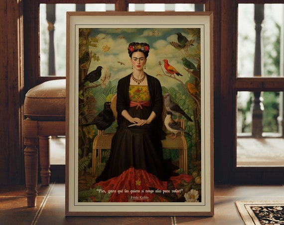 Frida Kahlo Mexican Feminist Art Print