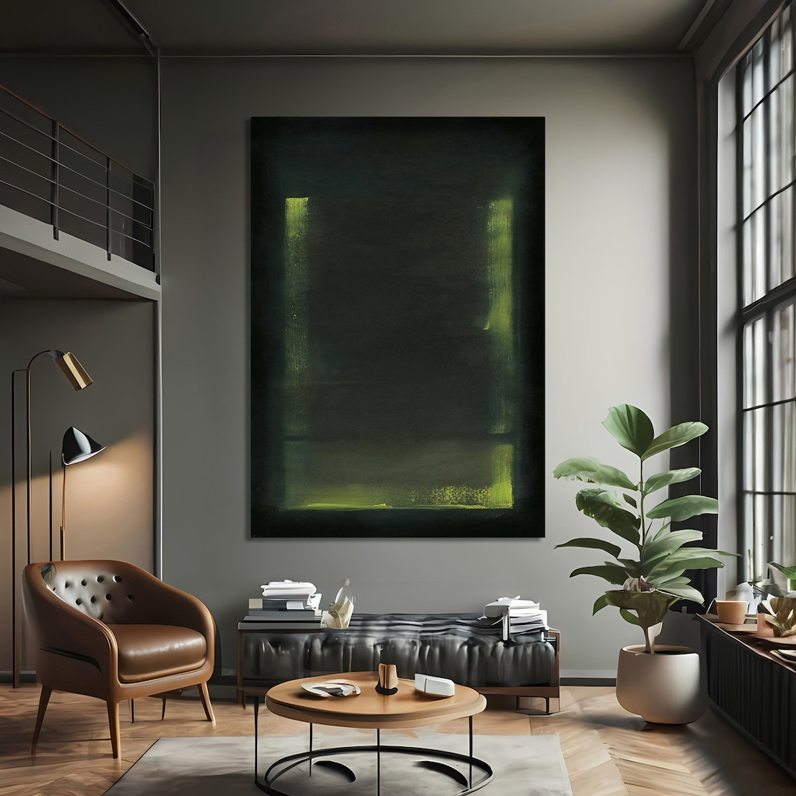 Mark Rokhto Inspired Abstract Modern Wall Decor - Image 4