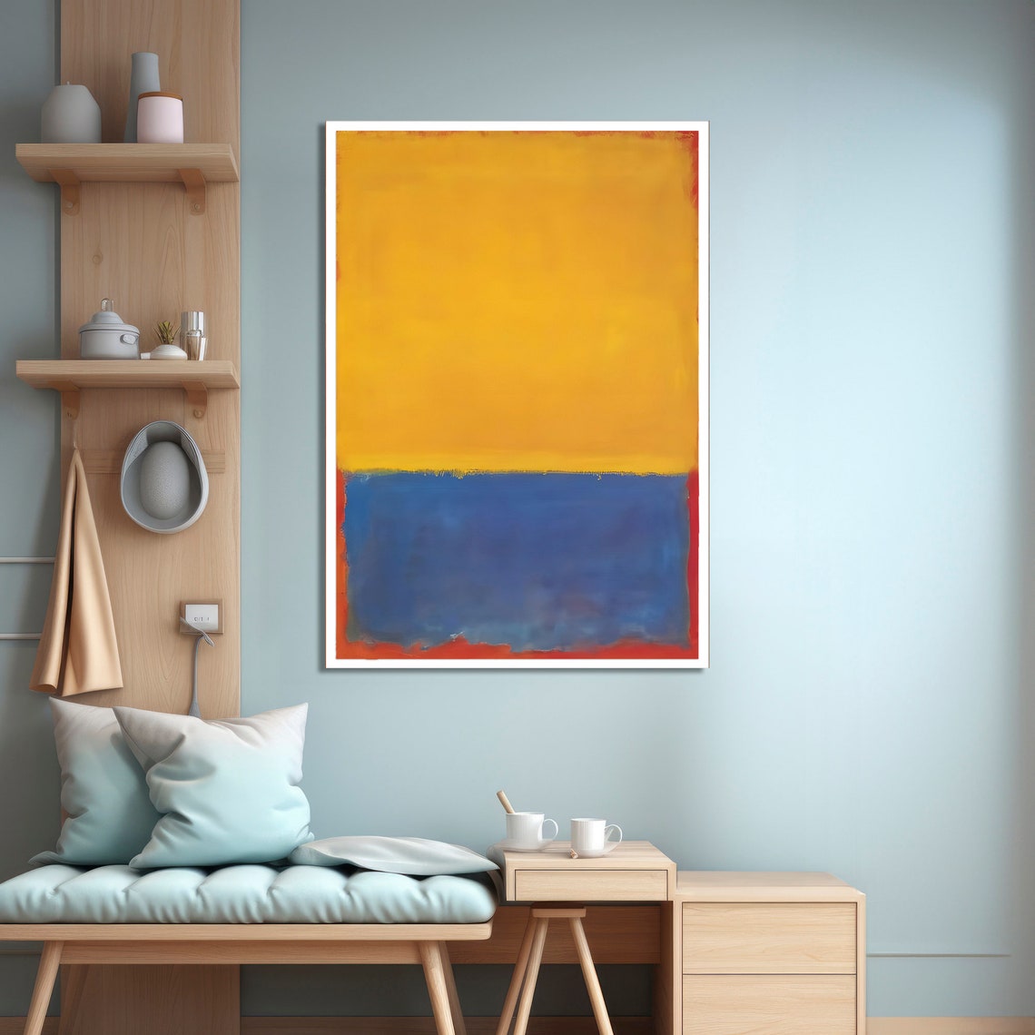 Mark Rothko Style Abstract Art Print - Image 4