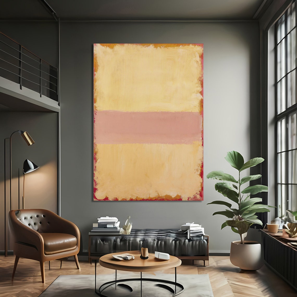 Mark Rothko Style Abstract Art Print - Image 3