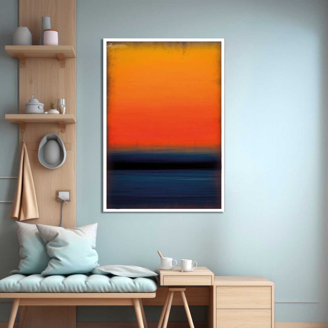 Sunset Serenity Modern Abstract, Mark Rokhto - Image 3