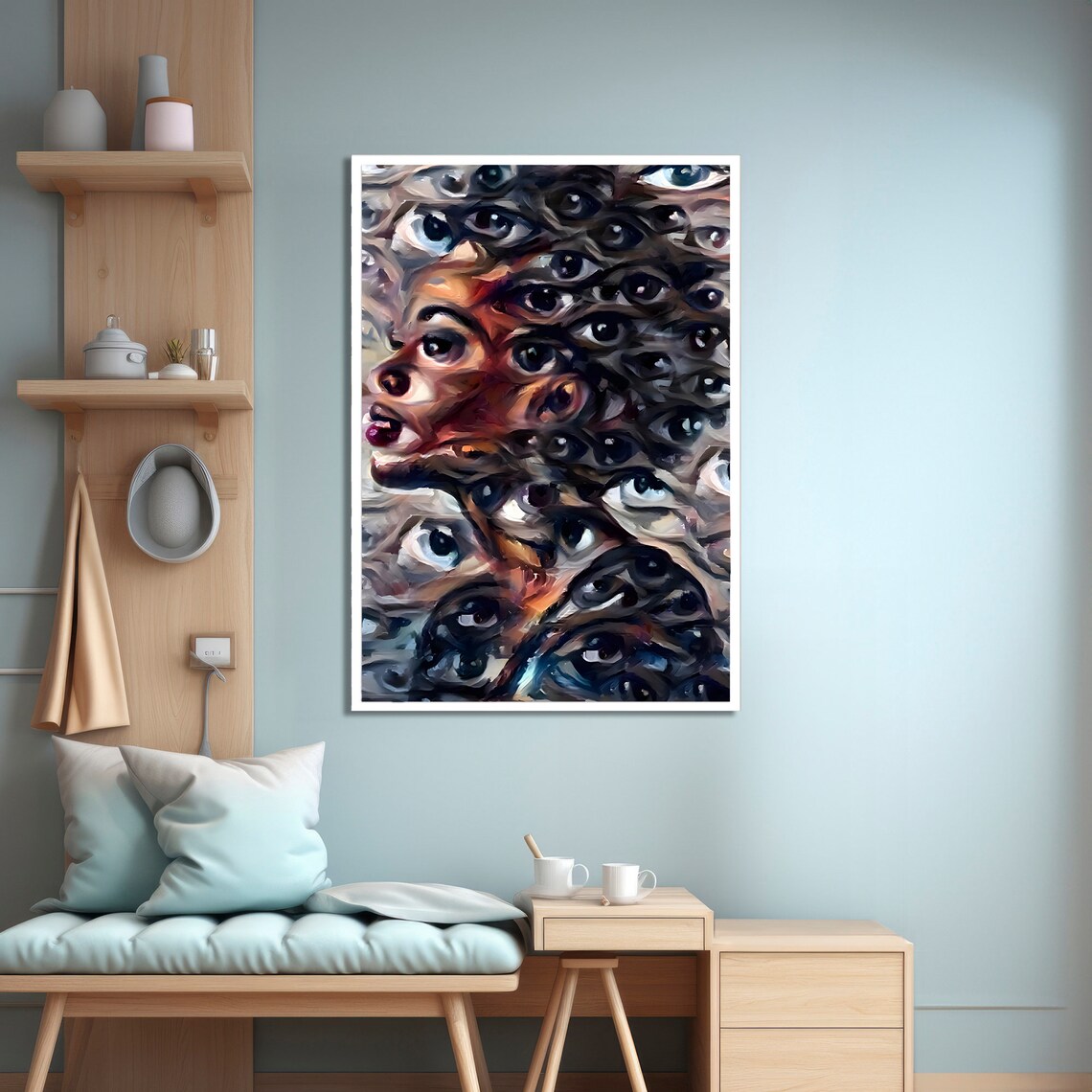Eye Of The Beholder Wall Art Print - Image 4
