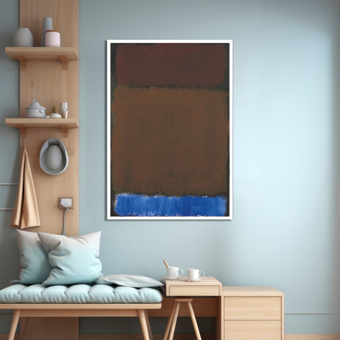 Mark Rothko Style Abstract, Modern Home Decor - Image 4