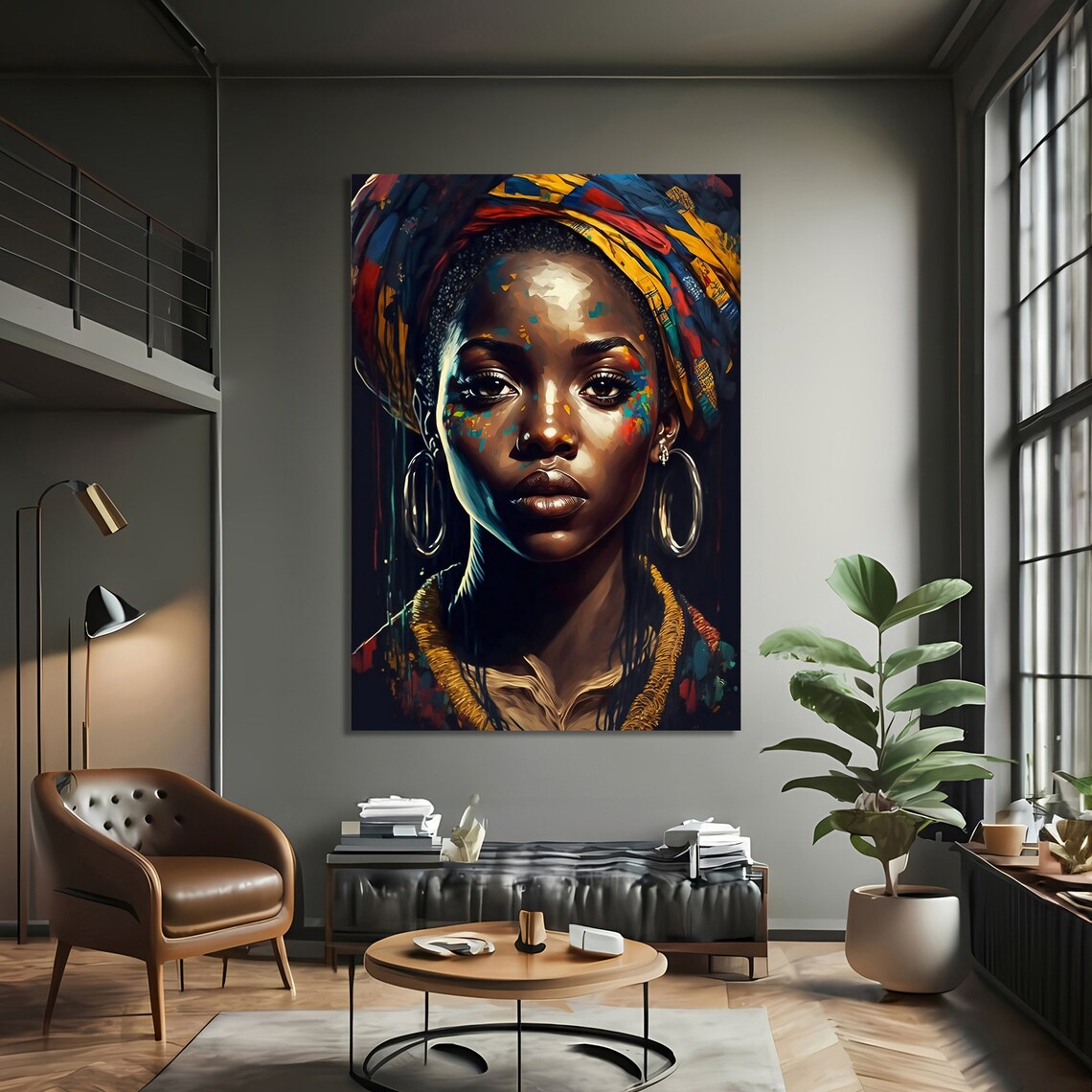 Stunning African - Contemporary Travel Poster - Image 3